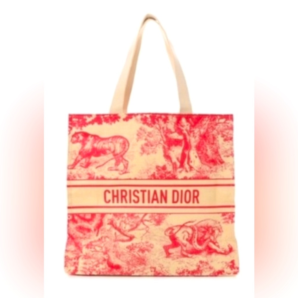 Limited Edition Christian Dior Dioriviera Rattan Tote Bag w/ COA